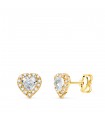 Pendientes Niba oro amarillo 18K 7mm