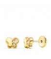 Orecchini bambina Marion farfalla Oro 18kt 5,5mm