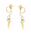 Boucles d'oreilles Or 18K Ear Jacket Yelena