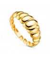 Anello Croissant oro giallo 18kt