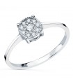 Bague Meena Diamants 0.180 Ct. OB 18K