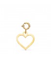 Charm oro giallo 18kt Cuore