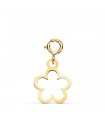 Charm or jaune 18K fleur