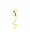 Charm or jaune 18K serpent