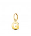 Inicial G Colgante oro 18 kt