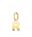 Inicial R Colgante oro 18 kt