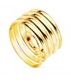 Bague serpent rubis Susana or 18K