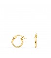 Pendientes aro oro 18 kilates 11 mm