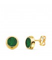 Puces d'oreilles Mystic bouton Oro 18K 7mm