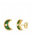 Pendientes Mystic luna Oro 18K 10mm