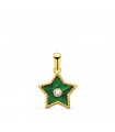 Colgante Mystic estrella Oro 18K