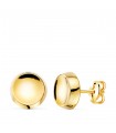 Orecchini bottone 8mm oro giallo 18kt