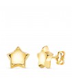 Pendientes de estrellas Oro 18 K 8 mm