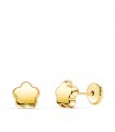 Pendientes Gina oro amarillo 18 Kilates 6 mm