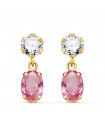 Boucles d'oreilles femme Cartagena Or 18K rose