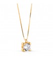 Collana punto luce Alina oro giallo 18kt 5mm