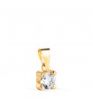 Ciondolo punto luce Alina oro giallo 18kt 5mm