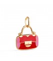 Colgante de mujer bolso Luxury rojo Oro 18K