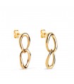 Boucles d'oreilles pendantes Natalia Or 18K