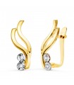 Boucles d'oreilles en or femme Javea 18K