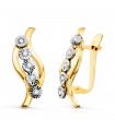 Boucles d'oreilles en or femme Denia 18K