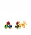 Boucles d'oreilles pour Femme Clover Or 18K