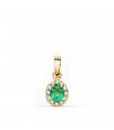 Pendentif femme Bruma topaze paraïba or 18k