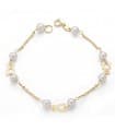 Bracciale oro bambina Patrizia 18 Kt