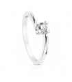 Solitario diamante Lorien 0.200 ct Oro bianco 18 Kt