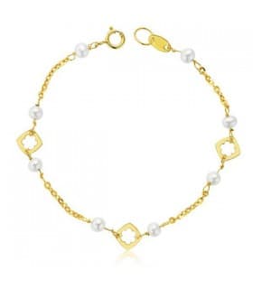 Pulsera bebé oro Oksana