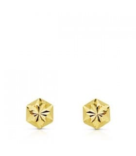 Pendientes  oro Evita 18 Ktes