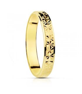 Fede nuziale Navona 3 mm Oro 18Kt.