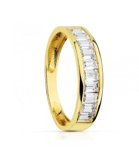 Fede nuziale Mare Oro giallo 18 Kt 4.5 mm