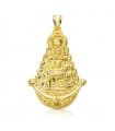 Medaglia figura Madonna del Rocio oro 18kt 40mm