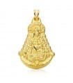 Medaglia Madonna del Rocio figura oro 18kt 40mm