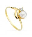 Anello oro giallo Sindy 18 Kt