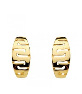 Pendientes oro amarillo Sandy 18 Ktes