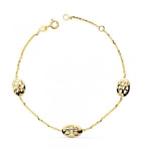 Pulsera oro amarillo Ying 18 Ktes