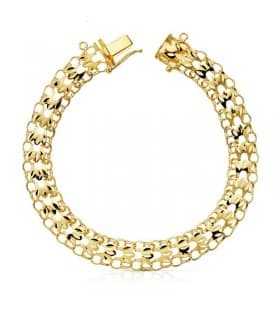 Pulsera Princesa oro 18 ktes