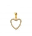 Ciondolo Cuore Slim oro giallo 18kt 13 mm