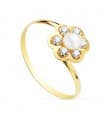 Anello di comunione bambina Camilla oro 18kt Perla