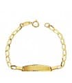 Bracciale targhetta Bambini in oro 18kt Cheval