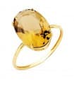 Anello Phoenix Oro giallo 18kt Champagne