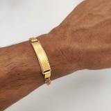 Bracciale uomo con incisione